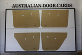 Door Cards Fits Holden HD HR (Standard/Special/Premier) Sedan Wagon Quality Masonite x4