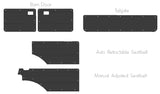 ABS Waterproof Cargo Panels Fits Toyota Landcruiser 60 Series