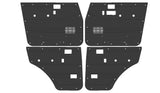 ABS Waterproof Full Kit (Tailgate, Cargo & Door Cards) Fits Toyota Landcruiser FJ60 FJ62 Series Manual/Electric Windows x7