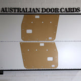 Door Cards Fits Toyota Landcruiser FJ60 FJ62 Series Ute Manual/Electric Window Quality Masonite x2