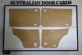 Door Cards Fits Holden Torana LJ TA Sedan Quality Masonite x4