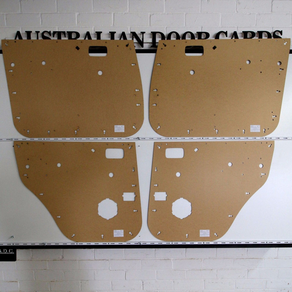 Door Cards Fits Toyota Landcruiser 80 Series Standard Model Quality Masonite x4