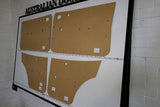 Door Cards Fits Holden Torana LJ TA Sedan Quality Masonite x4
