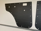 ABS Waterproof Door Cards Fits Toyota Landcruiser 76 Wagon 79 Dual Cab Manual Window x4