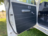 ABS Waterproof Door Cards Fits Toyota Landcruiser 76 Wagon 79 Dual Cab Manual Window x4