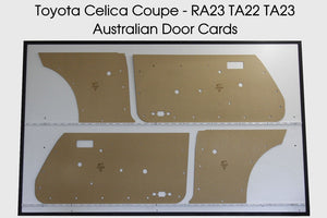 Toyota Celica Door Cards - Coupe Trim Panels