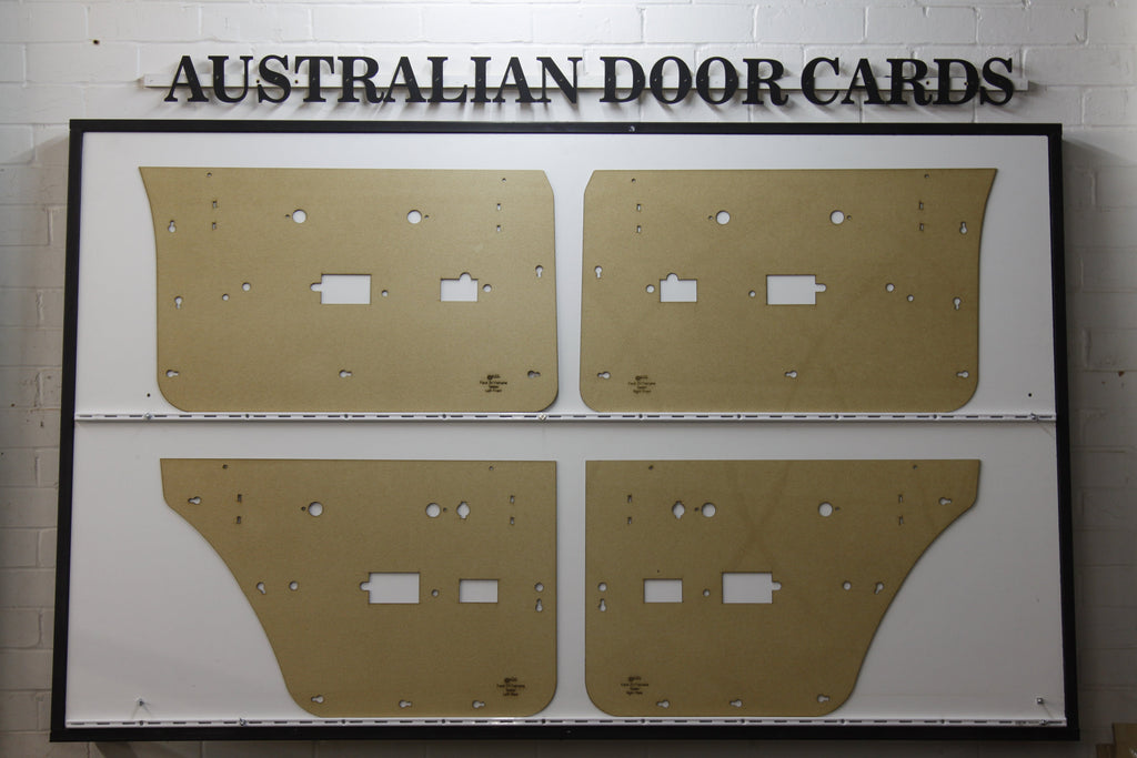 Door Cards Fits Ford Fairlane ZH Electric Window Sedan Wagon Quality Masonite x4