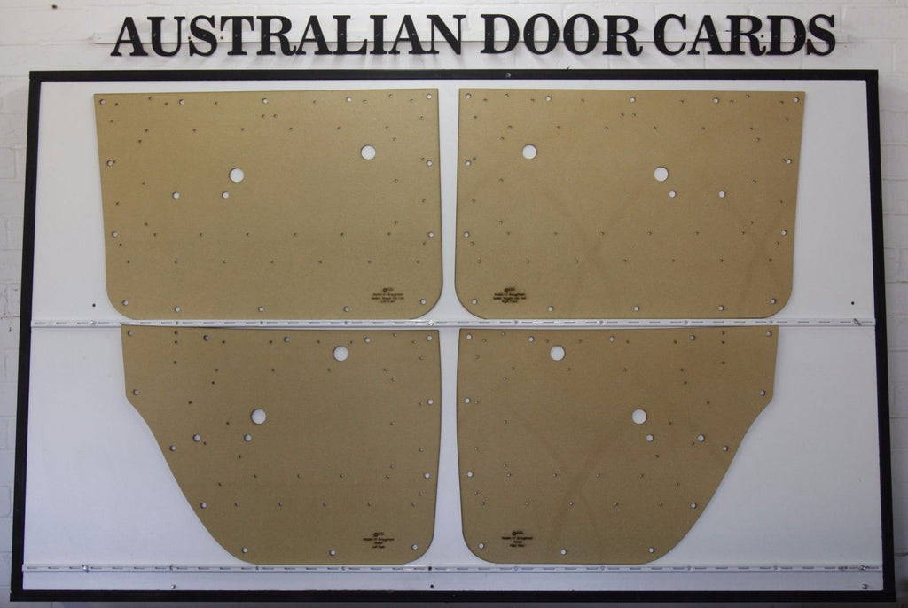 Holden HT Brougham Door Cards - Sedan - Manual Window Models Trim Panels