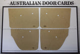 Holden HT Brougham Door Cards - Sedan - Manual Window Models Trim Panels
