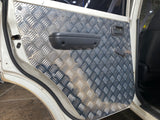 Aluminium Checker Plate Door Cards Fits Toyota Landcruiser 80 Series Manual Window x4