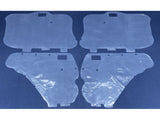 Inner Trim Gaskets Dust Water Seals Fits Landcruiser 76 Wagon 79 Dual Cab Manual Window x4
