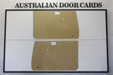 Full Kit (x2 Front Doors, x4 Side Cargos & Barn Doors) Fits Toyota Landcruiser 70 Series Troop Carrier (Troopy) Quality Masonite x8