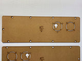 Door Cards Fits Mercedes Benz Unimog 1250L 1300L 1700L SBU UHN Quality Masonite x2