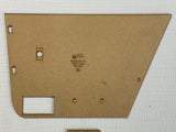 Door Cards Fits Mercedes Benz W114 Coupe Quality Masonite x4