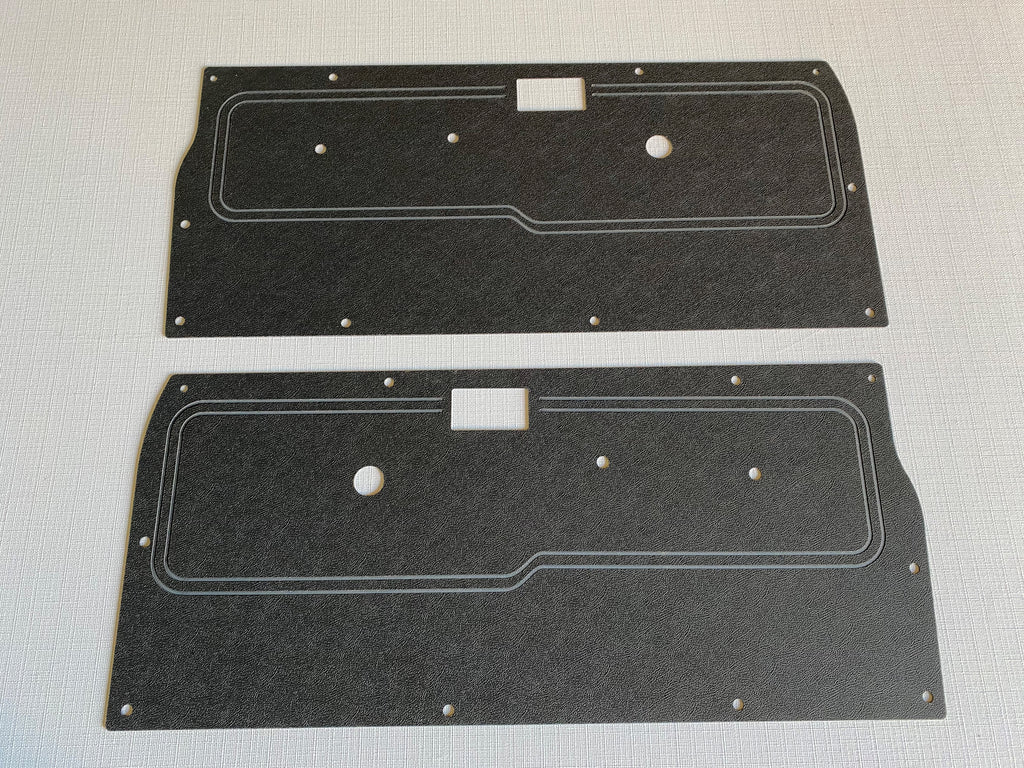 ABS Waterproof Door Cards Fits Nissan MQ MK Patrol Manual Window x2