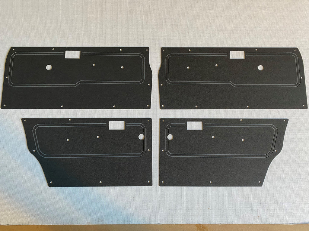 ABS Waterproof Door Cards Fits Nissan MQ MK Patrol Manual Window x4