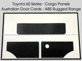 ABS Waterproof Cargo Panels Fits Toyota Landcruiser 60 Series