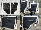 ABS Waterproof Door Cards Fits Toyota Landcruiser FJ60 FJ62 Manual/Electric x4
