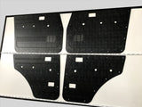 ABS Waterproof Full Kit (Tailgate, Cargo & Door Cards) Fits Toyota Landcruiser FJ60 FJ62 Series Manual/Electric Windows x7