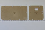 Masonite Barn Door Cards Fits- ALL Toyota Landcruiser 70 Series 1984 to 2024 x2