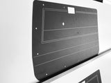 ABS Waterproof Door Cards Fits- ALL Toyota Landcruiser 70 Series 1984 to 2024 - Manual Windows x2