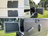 ABS Waterproof Door Cards Fits- ALL Toyota Landcruiser 70 Series 1984 to 2024 - Manual Windows x2