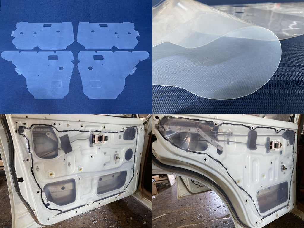 Inner Trim Gaskets Dust Water Seals Fits Toyota Corolla KE30-KE38 KE55 Sedan Wagon x4