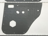 ABS Waterproof Door Cards Fits Toyota Landcruiser 80 Series Electric Window x4