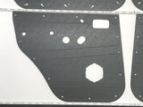 ABS Waterproof Door Cards Fits Toyota Landcruiser 80 Series Electric Window x4