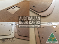 Door Cards Fits Holden Gemini TC TX Coupe Quality Masonite x2
