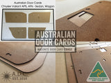 Door Cards Fits Chrysler Valiant AP5 AP6 Sedan Wagon Quality Masonite x4