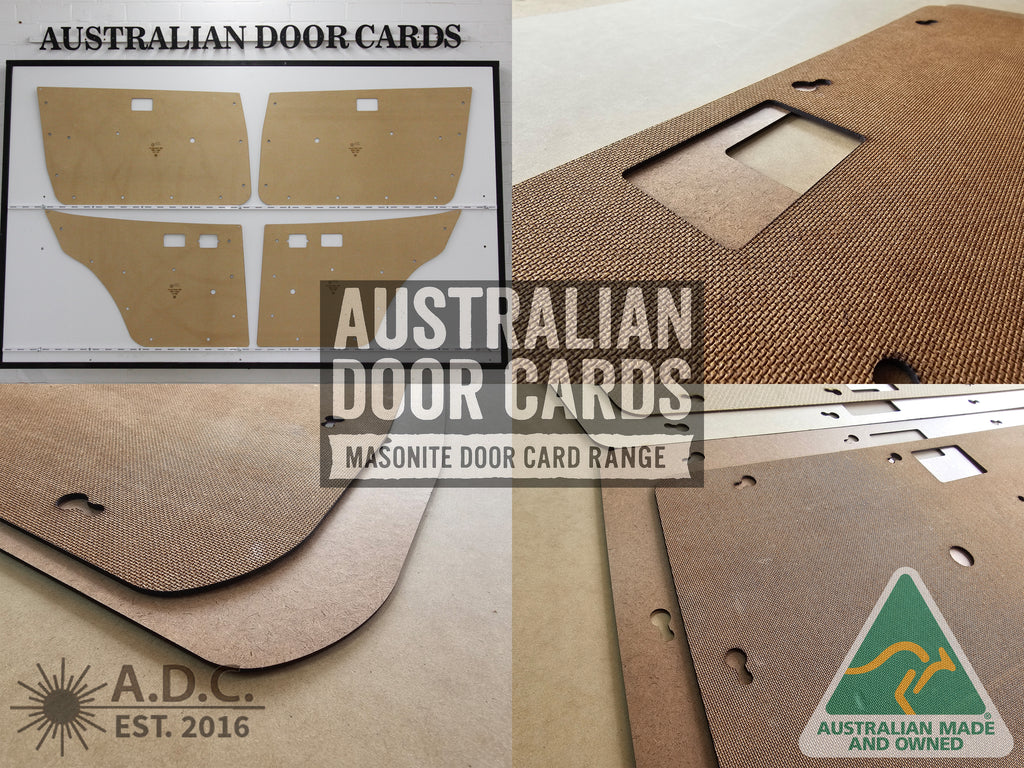 Door Cards Fits Chrysler Galant A112 A114 A115 Sedan Wagon Quality Masonite x4