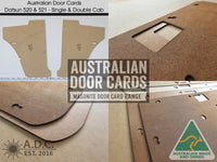 Kick Panels Fits Datsun 520 521 Single & Double Cab Ute Quality Masonite x2