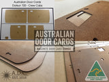 Door Cards Fits Datsun 720 Crew Cab Nissan Quality Masonite x4