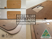 Door Cards Fits Fiat 500-F 500-L 500-R 1965-73 Quality Masonite x2