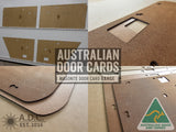Door Cards Fits Ford MK2 Cortina Sedan Wagon Quality Masonite x4