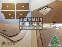 Door Cards Fits Ford TE MK4 Cortina Sedan Wagon Quality Masonite x4