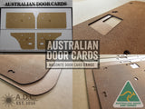 Door Cards Fits Ford Escort MK1 Sedan 4 Door Saloon Quality Masonite x4