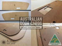 Door Cards Fits Ford Mustang 1964-1966 Pony Quality Masonite x2