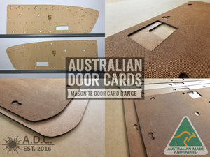 Door Cards Fits Ford Mustang 1964-1966 Pony Quality Masonite x2