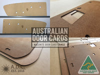 Door Cards Fits Ford Mustang 1964-1966 Standard Quality Masonite x2