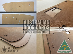 Door Cards Fits Ford Mustang 1964-1966 Standard Quality Masonite x2