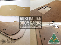 Door Cards Fits Ford Falcon XM XP Coupe Fronts Deluxe Hardtop Futura x2