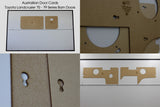 Rear Cargo Cards Fits Toyota Landcruiser 76 Wagon Quality Masonite x2/4