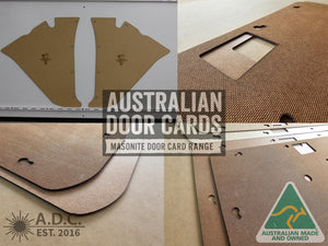 Kick Panels Fits Holden EK FB Sedan Wagon Ute Van Quality Masonite x2