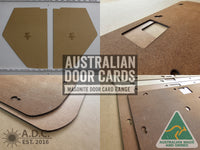 Kick Panels Fits Holden FJ FX Sedan Wagon Ute Van 48-215 Quality Masonite x2