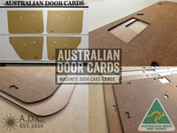 Door Cards Fits Holden HD HR (Standard/Special/Premier) Sedan Wagon Quality Masonite x4