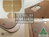 Door Cards & Kick Panels Fits Holden HG HT Wagon Quality Masonite x4