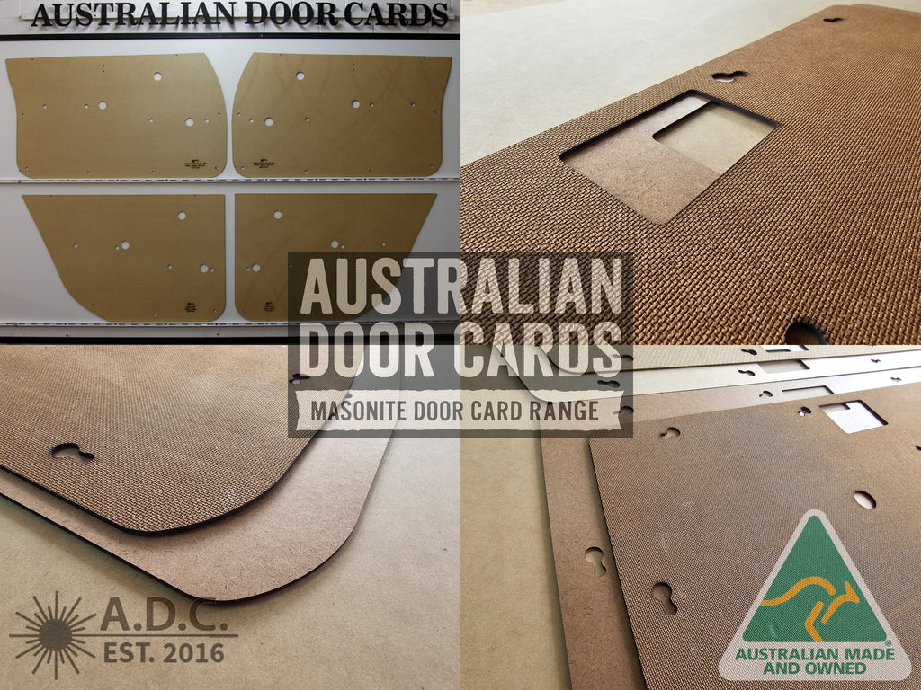 Door Cards Fits Holden WB Statesman Sedan Quality Masonite x4