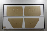 Door Cards Fits Holden EH EJ (Standard/Special/Premier) Sedan Wagon Quality Masonite x4